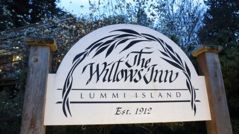Willows Inn sign