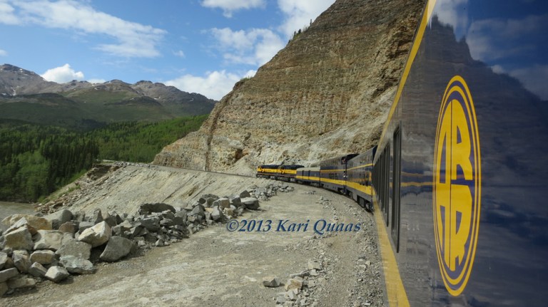 On the Alaska Railroad